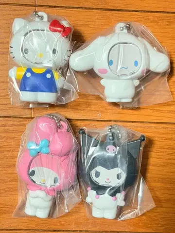 산리오 캐릭터즈 사진 프레임 마스코트 전 4종 컴플리트 세트