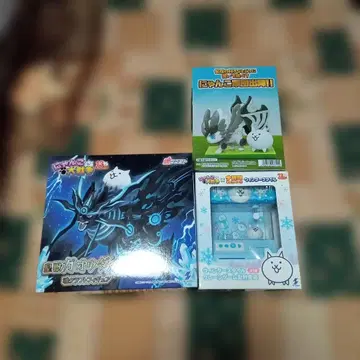 냥코 대전쟁 피규어 3세트