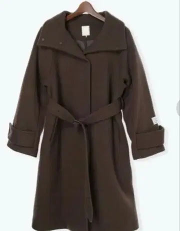 미사용 새상품 Te chichi 울 더블 크로스 스탠드 코트