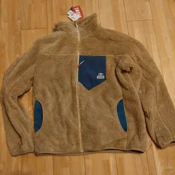 CHUMS 플리스 자켓 베이지 미사용