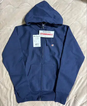 챔피온 리버스 위브 스톰 쉘 M 네이비