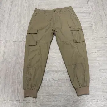 Dickies 베이지 조거 카고 팬츠 32