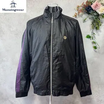 먼싱웨어 패딩 자켓 블랙 LL