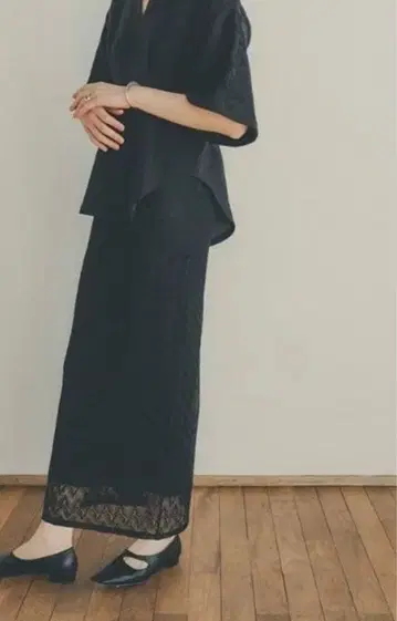 CLANE EMBROIDERY LACEDOKING ONEPIECE