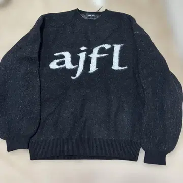 ajouter flow 블랙 니트 스웨터 L