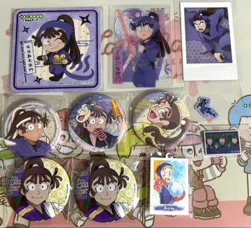 닌타마 란타로 오하마 칸에몬 캔뱃지 카드 빈티지 극락탕 여름 축제