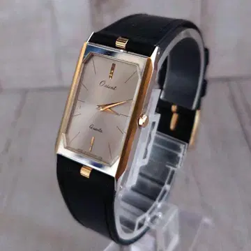 레어 빈티지 Orient 오리엔트 쿼츠 토노형 금장