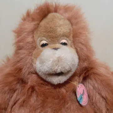 빈티지 쇼와 레트로 레트로팝 애교 발군 오랑우탄 봉제 인형