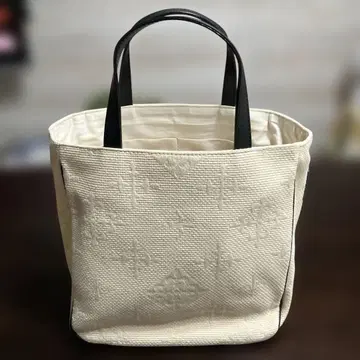 러셋 아이보리 토트백