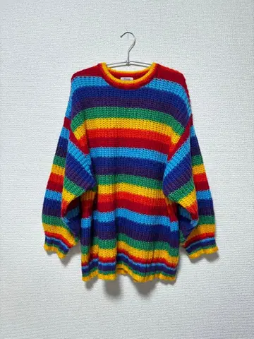 [ Freada ] 레인보우 니트