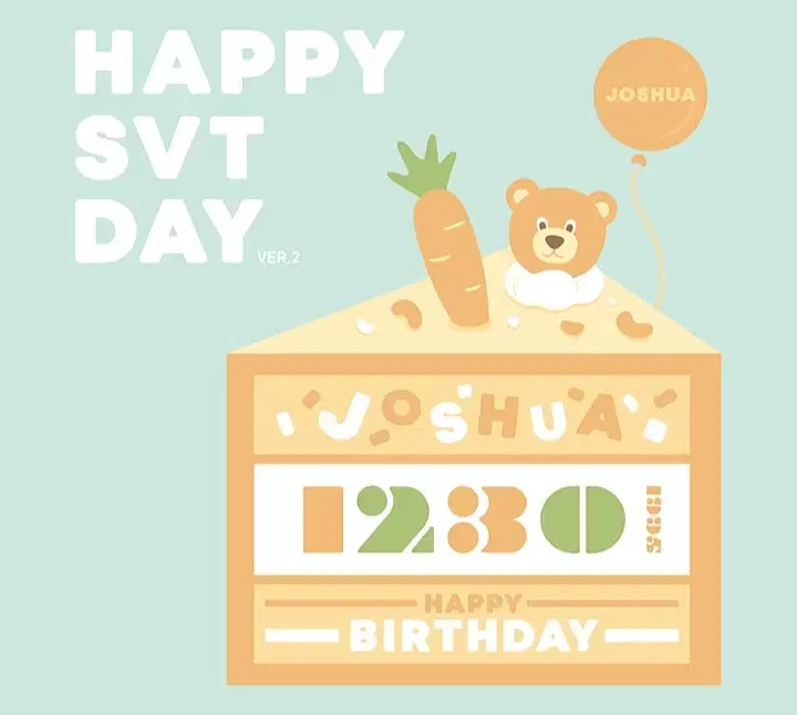 Seventeen Joshua birthday box ver.2 wts