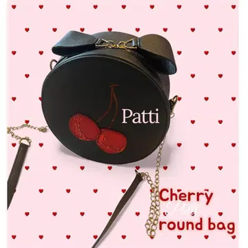 체리 둥근 숄더백