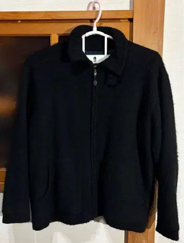 모헤어 풀 집업 자켓