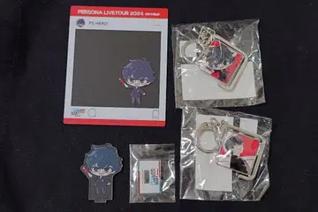 PERSONA LIVETOUR 2024 트레이딩 가챠 P5 주인공 4종
