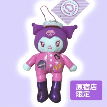 산리오 하라주쿠점 한정판 비주얼 키 쿠로미 마스코트 키링