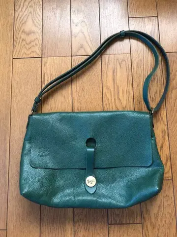 새상품급 일비종떼 숄더백 현행 올리브 가죽