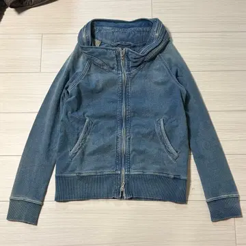 GOA Bono 워시 데님 집업 자켓