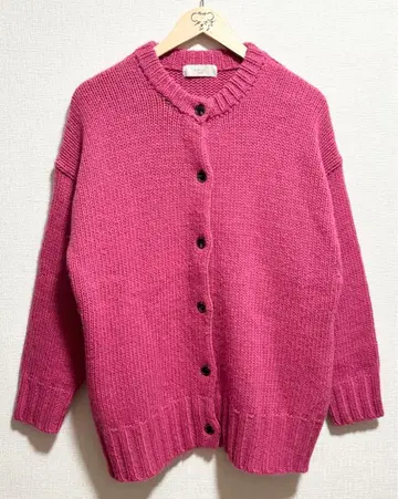 B:MING by beams 크루넥 가디건 니트 루즈핏