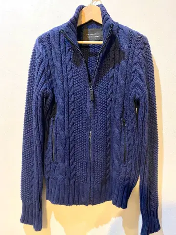 나노 유니버스 드라이버즈 니트 L 네이비