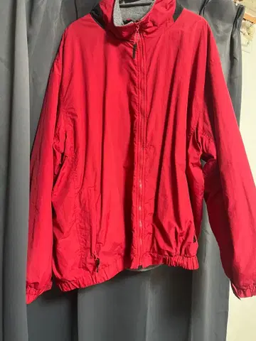 ULTRA CLUB 빨간색 나일론 자켓 2XL