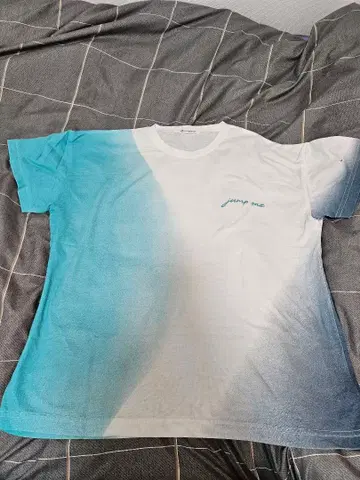 jump me 그라데이션 반팔 T셔츠