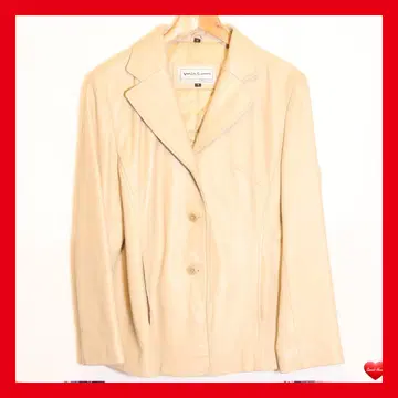 미아카나 레더 자켓 이탈리아제 천연 가죽 사이즈 9 Mia Carna