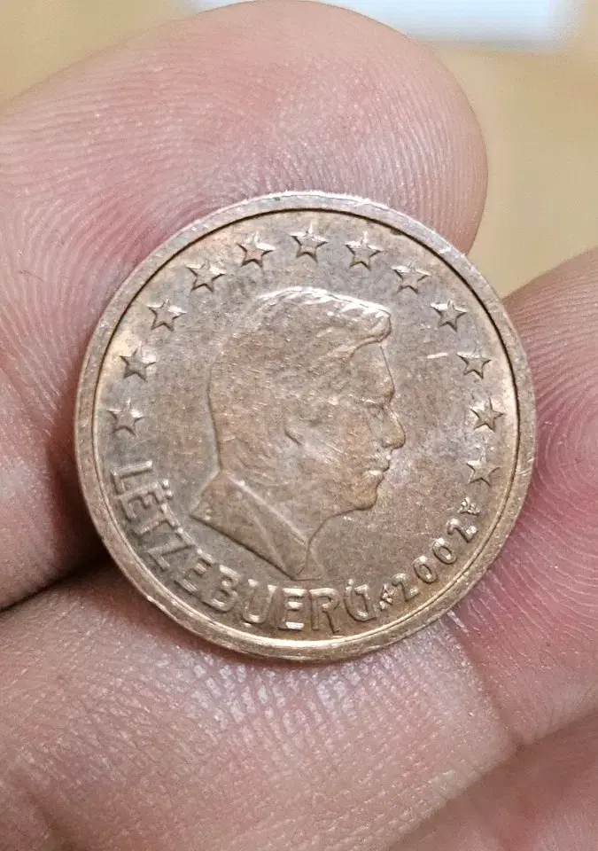 Luxembourg 2002 2 Euro Cent Coin (Foreign Coin)