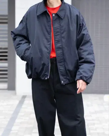 miffew WIDE SQUARE ZIP UP DOWN JACKET