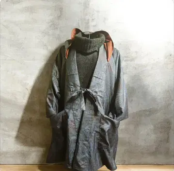 무라야마 오시마 소매 리메이크 반텐 (후드 부착)