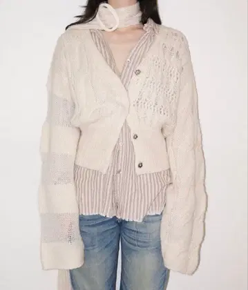 igi 가디건 x 머플러