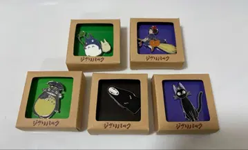 지브리 핀 배지 세트 토토로 마녀 배달부 키키 센과 치히로의 행방불명