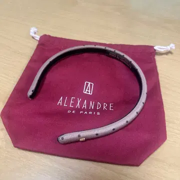 ALEXANDRE DE PARIS 스터드 머리띠