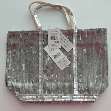 바네사브루노 스팽글 토트백 실버