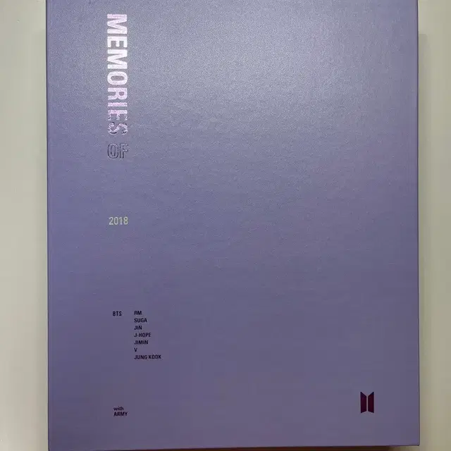 방탄소년단 BTS Memories 2018 메모리즈 DVD