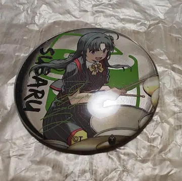 안나 스바루 걸즈 밴드 크라이 포효의 연주 3rd 캔뱃지 사인 포함