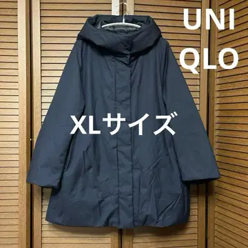 UNIQLO 유니클로 하이브리드 다운 코트 XL 사이즈 네이비