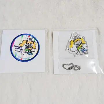 팝픈뮤직 일하는 고양이 복권 포에트 아크릴 키링 와펜 KONAMI