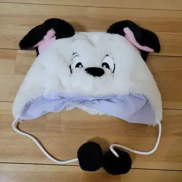 101마리 강아지 디즈니 리조트 팬캡 강아지 머리띠 방한