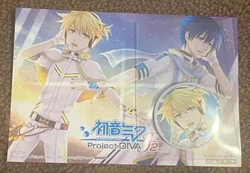 project DIVA F 2nd 카가미네 렌 KAITO 캔뱃지