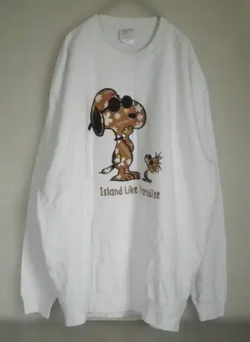 오키나와 한정판 스누피 트레이닝복 XL