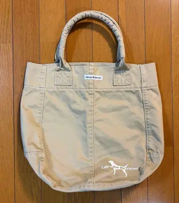 LABRA 래브라도 리트리버 토트백 베이지