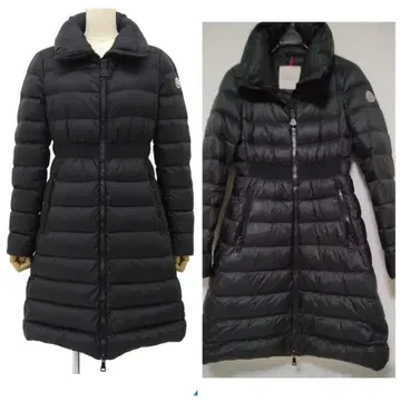 [ MONCLER ] 블랙 롱 다운 자켓