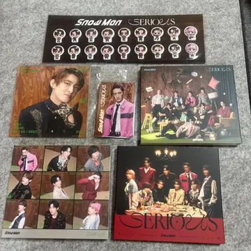 SnowMan SERIOUS 시리어스 3형태+덤 CD DVD