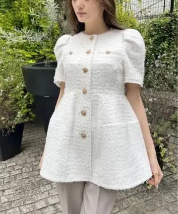 CELFORD 셀포드 페플럼 하프 슬리브 자켓