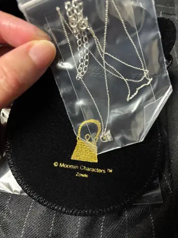 무민마마 실버 목걸이