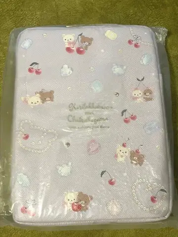 리락쿠마 태블릿 케이스 코리코그의 주얼 체리 미개봉 새상품