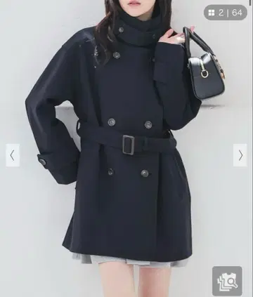 허니즈 3way 벨트 코트