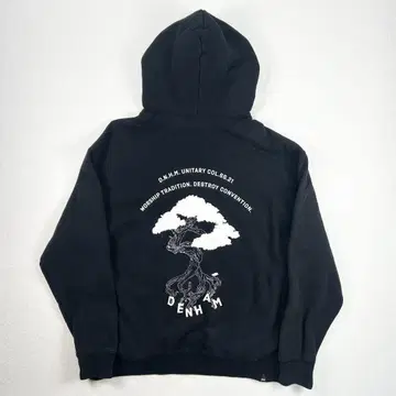 [ DENHAM ] 후드티 분재 디자인 맨투맨 후디 L