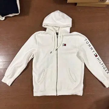TOMMY HILFIGER 화이트 후드티 XL