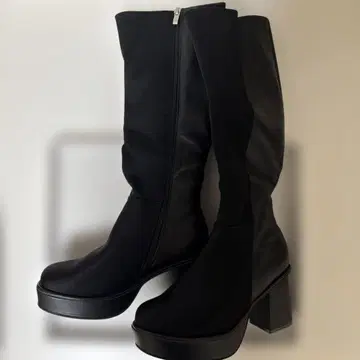 YOSUKE 통굽 롱 부츠 LL